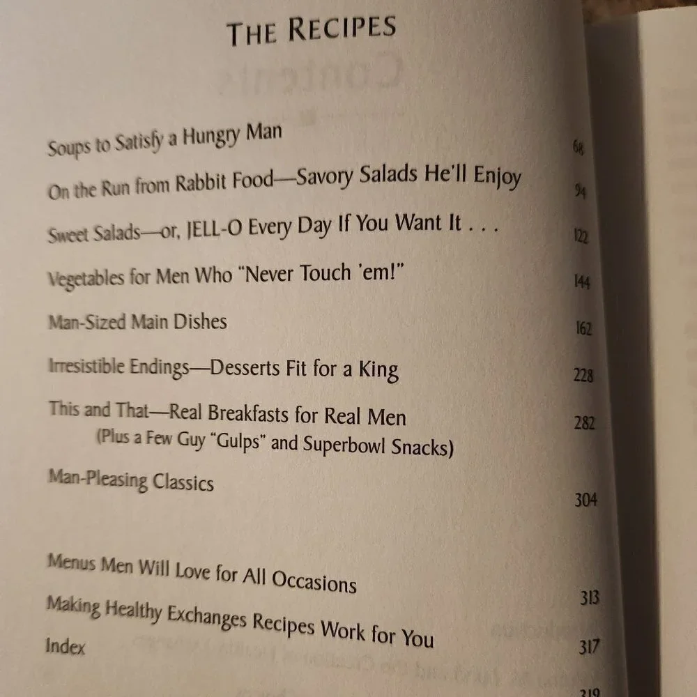 Cooking Healthy Man Mind Hardcover Book